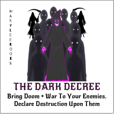 The Dark Decree Oil | Bring Doom To All Your Enemies