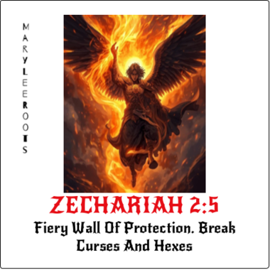 Zechariah 2:5 Oil - Fiery Wall Of Protection