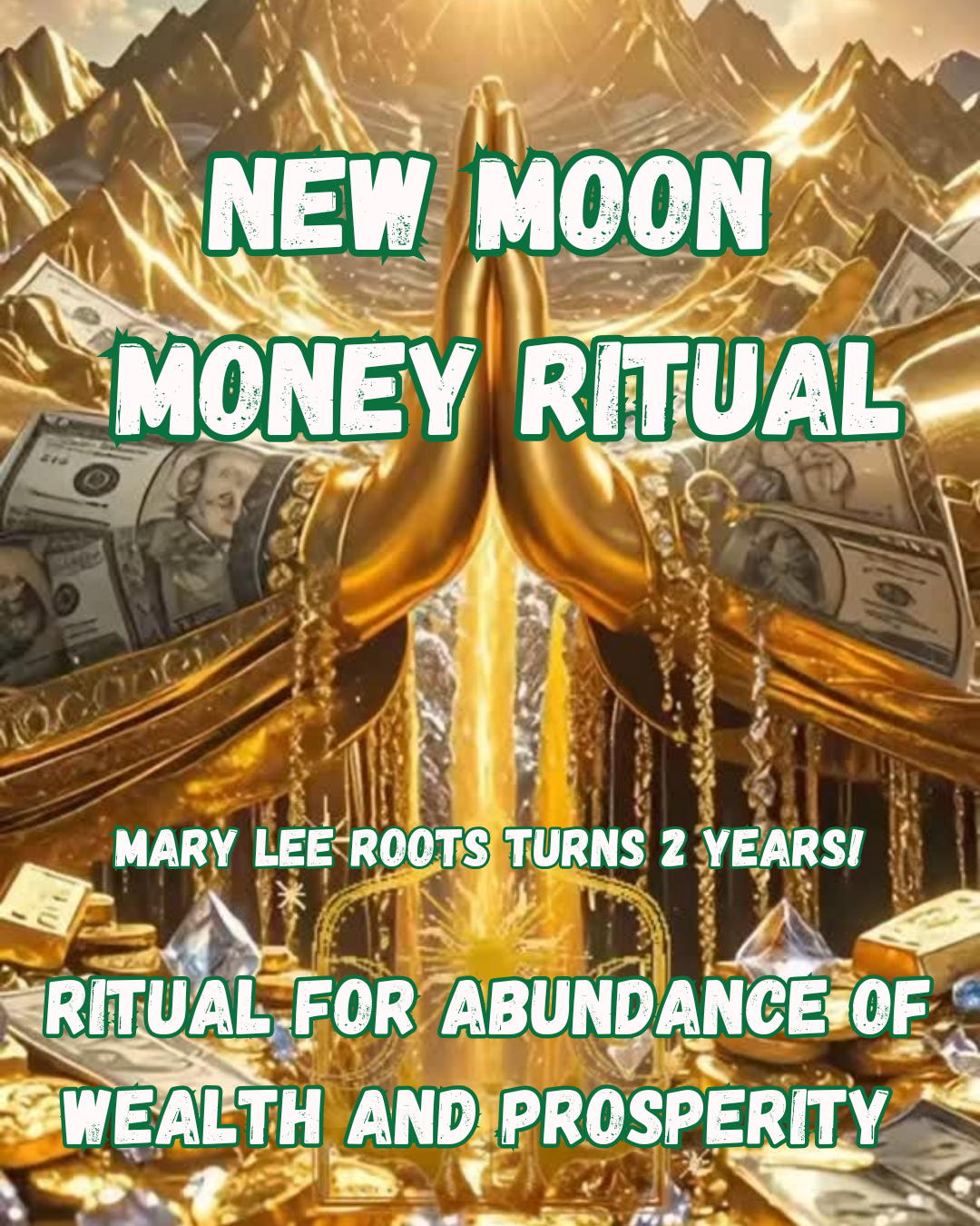 New Moon Abundance and Prosperity Ritual