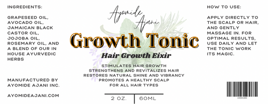 GROWTH TONIC - HAIR GROWTH ELIXIR