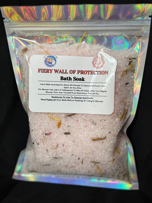Fiery Wall Of Protection Bath Salt