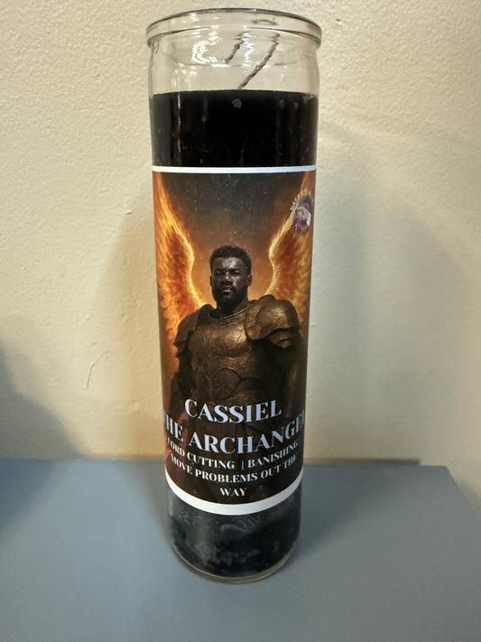 Cassiel The Archangel Candle