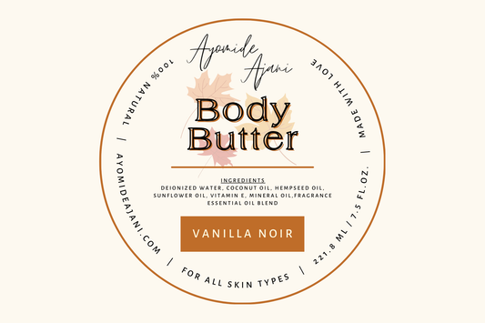 VANILLA NOIR - BODY BUTTER