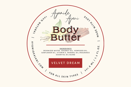 VELVET DREAM - BODY BUTTER