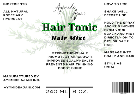 HAIR TONIC - HAIR MIST