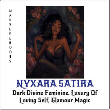 Nyxara Satira Oil | Dark Divine Feminine