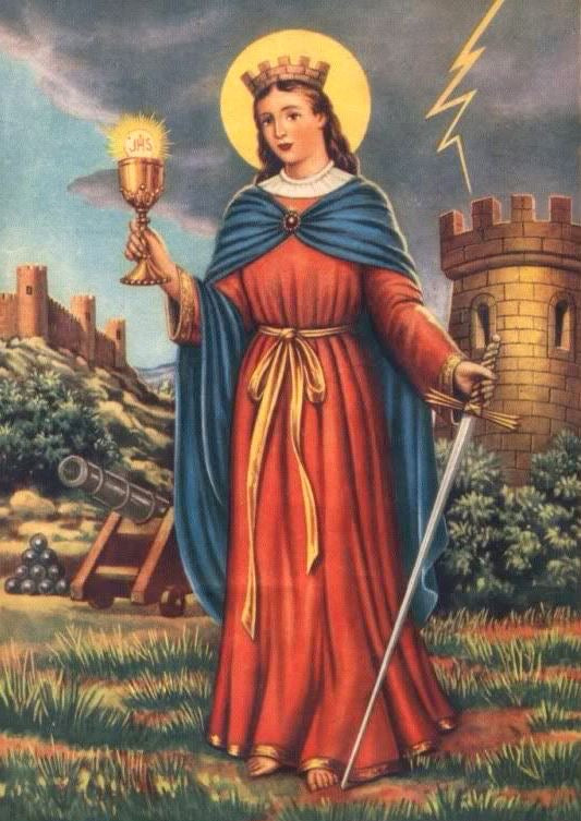 St. Barbara - Block Buster Candle Service