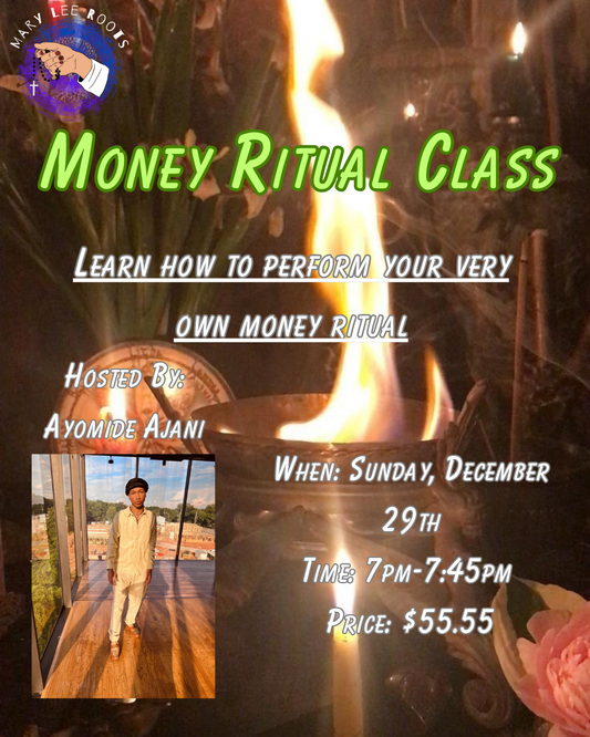 Money Ritual Class - December 29 - 7pm EST